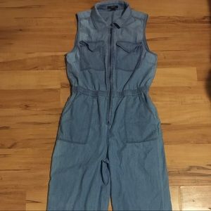 Denim jumpsuit